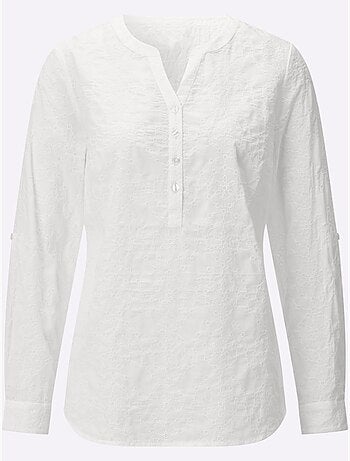 Chemisier En Coton Pur Coton - Taille Standard - Witt