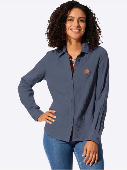 Chemisier En Coton Pur Coton - Taille Standard - Witt - Kiabi
