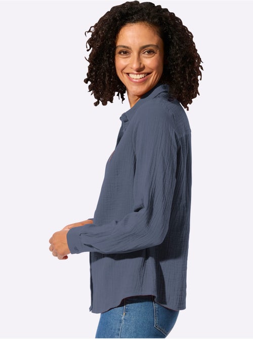 Chemisier En Coton Pur Coton - Taille Standard - Witt - Kiabi
