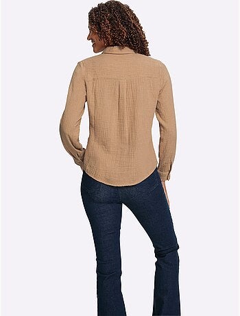 Chemisier En Coton Pur Coton - Taille Standard - Witt