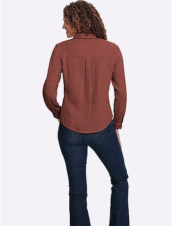 Chemisier En Coton Pur Coton - Taille Standard - Witt