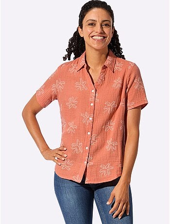 Chemisier En Coton Pur Coton - Taille Standard - Witt