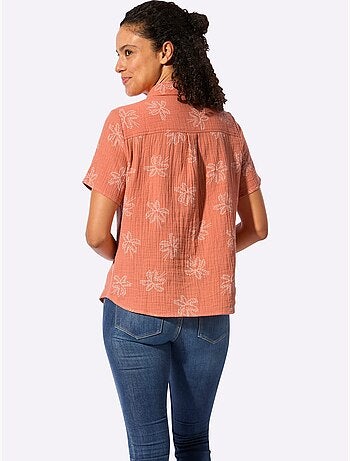 Chemisier En Coton Pur Coton - Taille Standard - Witt