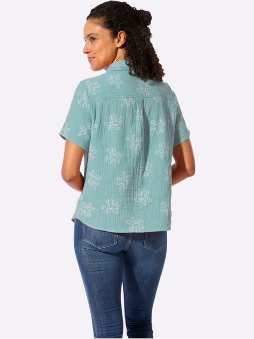 Chemisier En Coton Pur Coton - Taille Standard - Witt - Kiabi