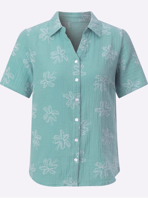 Chemisier En Coton Pur Coton - Taille Standard - Witt - Kiabi