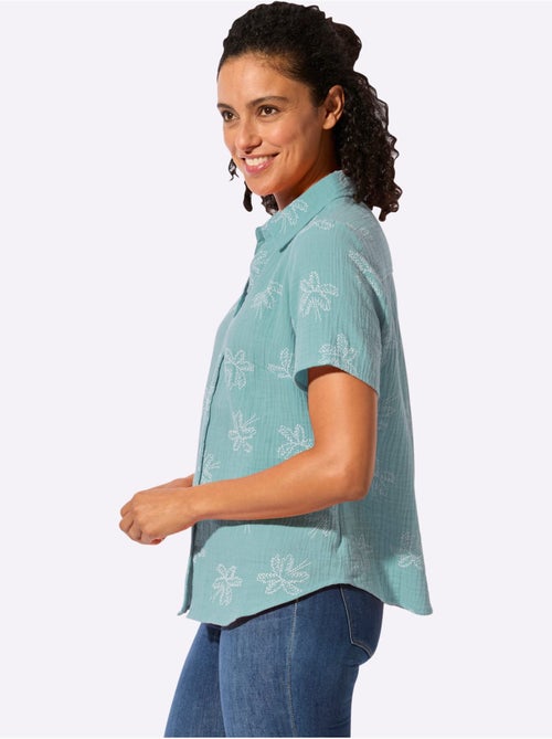 Chemisier En Coton Pur Coton - Taille Standard - Witt - Kiabi