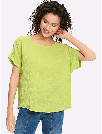 Chemisier En Coton Qualité Mousseline - Taille Standard - Helline