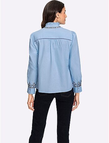 Chemisier En Coton Qualité Popeline - Taille Standard - Witt