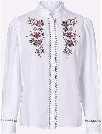 Chemisier En Coton Qualité Popeline - Taille Standard - Witt