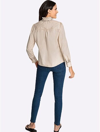 Chemisier En Coton Qualité Popeline - Taille Standard - Witt