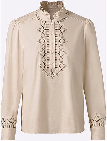 Chemisier En Coton Qualité Popeline - Taille Standard - Witt