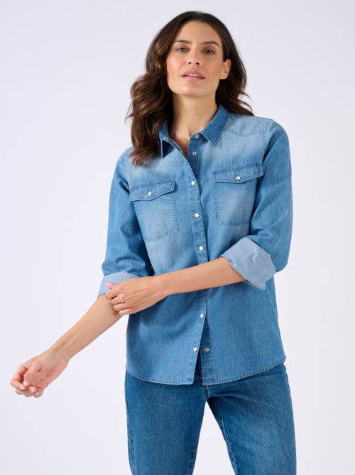 Chemisier en denim - Damart - Kiabi
