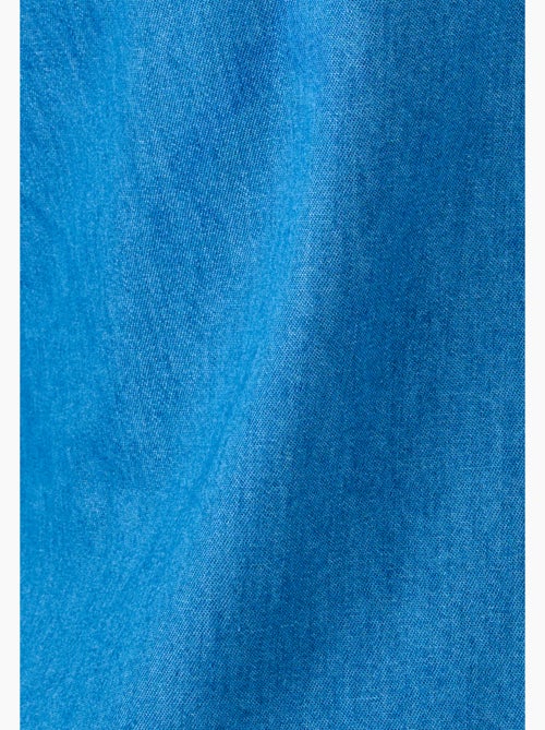Chemisier en denim brodé - Damart - Kiabi