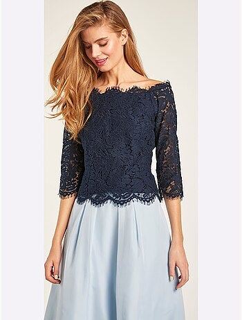 Chemisier En Dentelle - Taille Standard - Helline