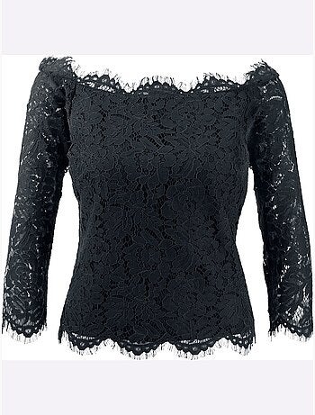 Chemisier En Dentelle - Taille Standard - Helline