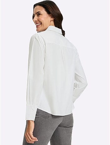 Chemisier en dentelle 50% coton - taille standard - witt