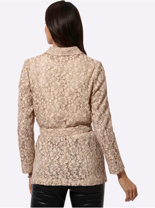 Chemisier En Dentelle 70% Coton - Taille Standard - Helline - Kiabi