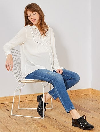 Chemisier en dentelle de grossesse - Kiabi