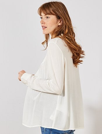Chemisier en dentelle de grossesse - Kiabi