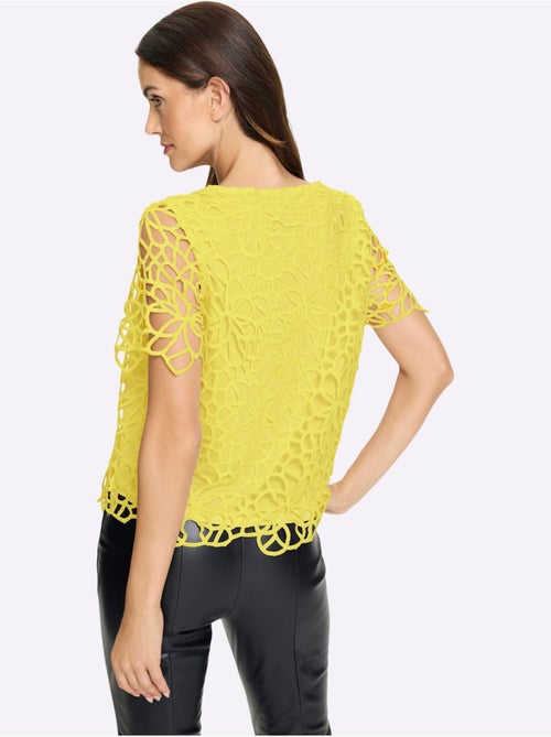 Chemisier En Dentelle Dentelle Florale - Taille Standard - Helline - Kiabi
