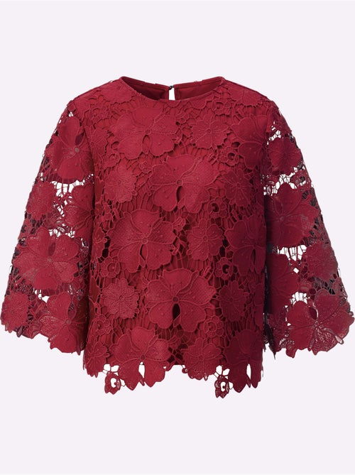 Chemisier En Dentelle Superbe Dentelle - Taille Standard - helline - Kiabi