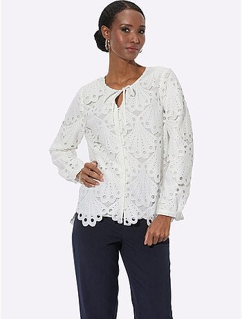 Chemisier En Dentelle Superbe Dentelle - Taille Standard - Helline