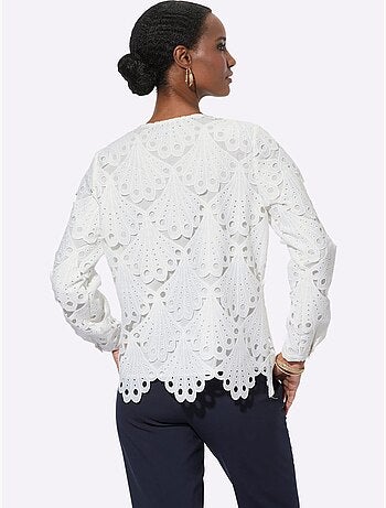 Chemisier En Dentelle Superbe Dentelle - Taille Standard - Helline