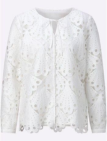 Chemisier En Dentelle Superbe Dentelle - Taille Standard - Helline