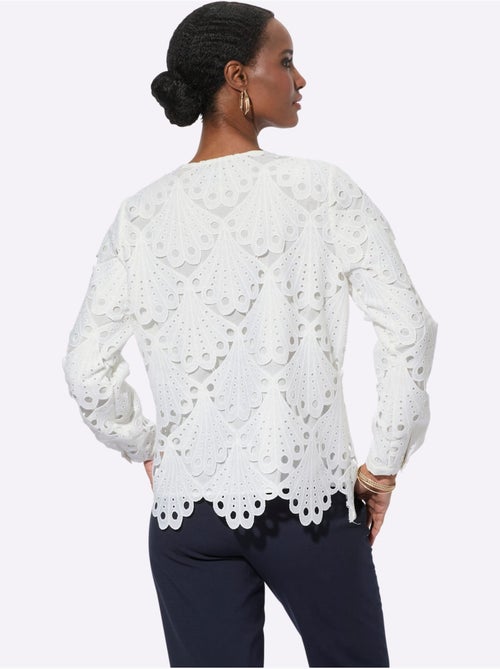 Chemisier En Dentelle Superbe Dentelle - Taille Standard - Helline - Kiabi Chemisier En Dentelle Superbe Dentelle - Taille Standard - Helline - Kiabi