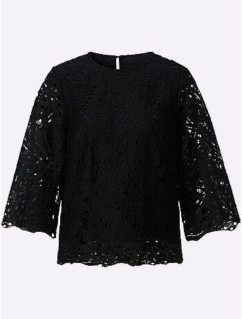 Chemisier En Dentelle Superbe Dentelle - Taille Standard - helline