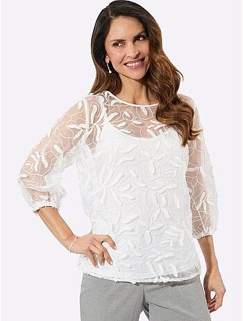 Chemisier En Dentelle Superbe Dentelle - Taille Standard - Witt