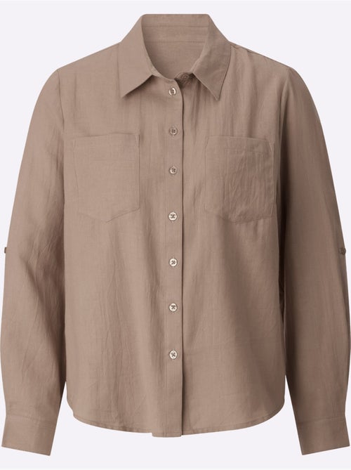 Chemisier En Flanelle Pur Coton - Taille Standard - Witt - Kiabi