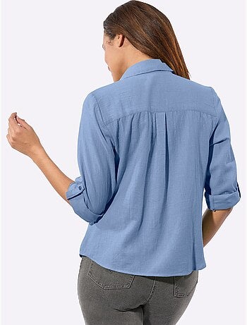 Chemisier En Flanelle Pur Coton - Taille Standard - Witt