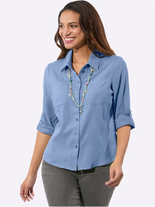 Chemisier En Flanelle Pur Coton - Taille Standard - Witt - Kiabi Chemisier En Flanelle Pur Coton - Taille Standard - Witt - Kiabi