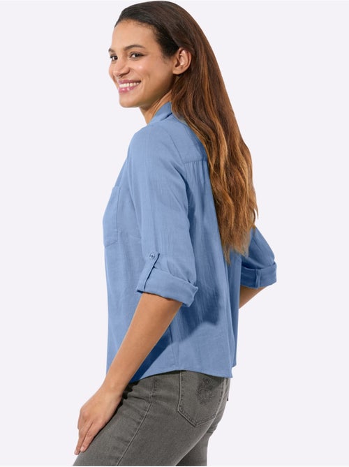 Chemisier En Flanelle Pur Coton - Taille Standard - Witt - Kiabi Chemisier En Flanelle Pur Coton - Taille Standard - Witt - Kiabi