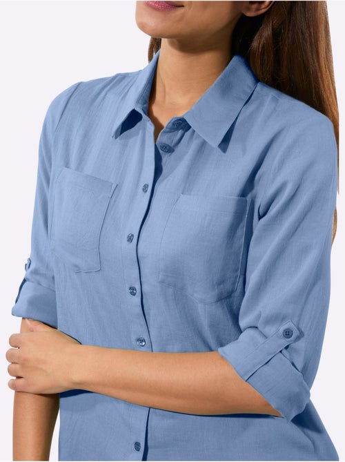 Chemisier En Flanelle Pur Coton - Taille Standard - Witt - Kiabi Chemisier En Flanelle Pur Coton - Taille Standard - Witt - Kiabi