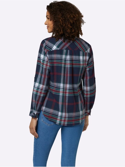 Chemisier En Flanelle Pur Coton - Taille Standard - Witt - Kiabi Chemisier En Flanelle Pur Coton - Taille Standard - Witt - Kiabi