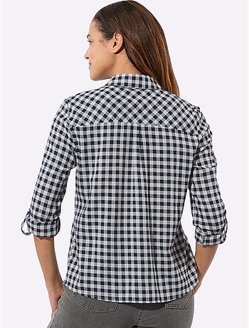 Chemisier En Flanelle Pur Coton - Taille Standard - Witt