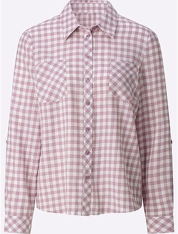 Chemisier En Flanelle Pur Coton - Taille Standard - Witt