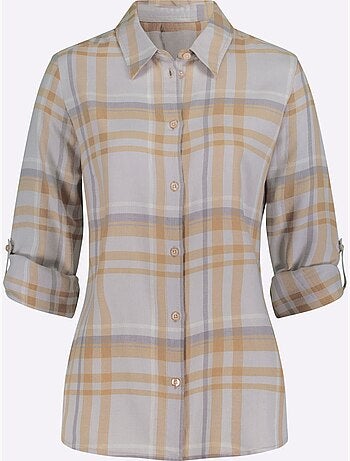 Chemisier en flanelle pur coton - taille standard - witt