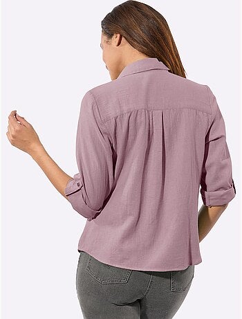 Chemisier En Flanelle Pur Coton - Taille Standard - Witt