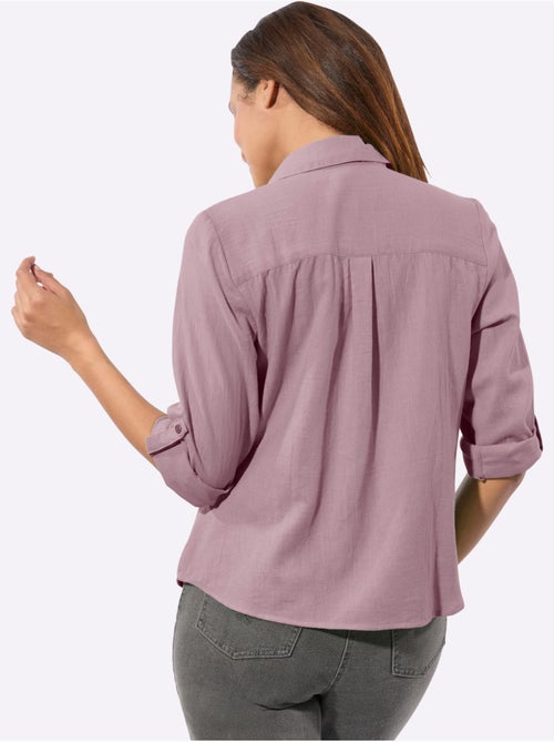 Chemisier En Flanelle Pur Coton - Taille Standard - Witt - Kiabi Chemisier En Flanelle Pur Coton - Taille Standard - Witt - Kiabi