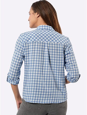 Chemisier En Flanelle Pur Coton - Taille Standard - Witt