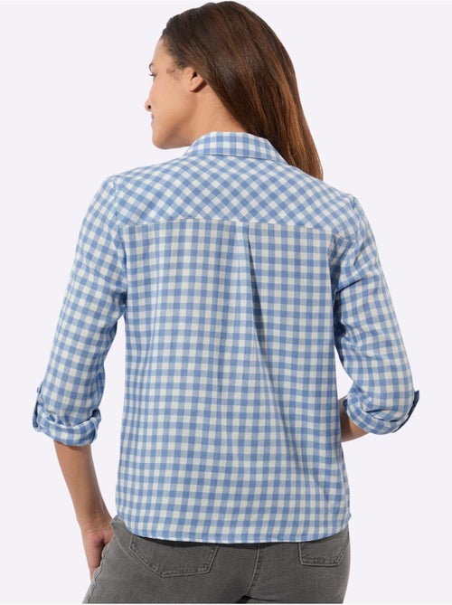 Chemisier En Flanelle Pur Coton - Taille Standard - Witt - Kiabi Chemisier En Flanelle Pur Coton - Taille Standard - Witt - Kiabi