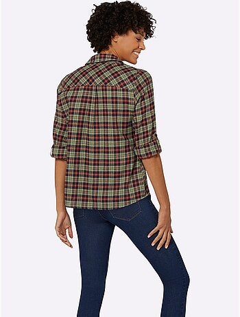 Chemisier en flanelle pur coton - taille standard - witt