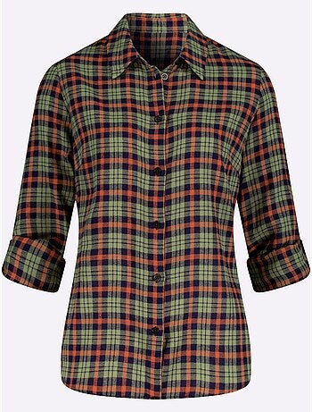 Chemisier en flanelle pur coton - taille standard - witt