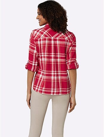 Chemisier en flanelle pur coton - taille standard - witt