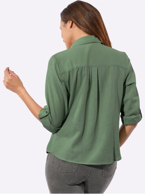 Chemisier En Flanelle Pur Coton - Taille Standard - Witt - Kiabi Chemisier En Flanelle Pur Coton - Taille Standard - Witt - Kiabi