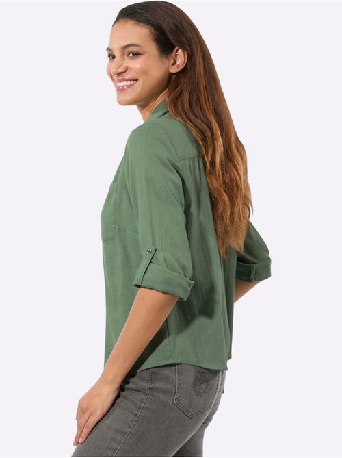 Chemisier En Flanelle Pur Coton - Taille Standard - Witt - Kiabi Chemisier En Flanelle Pur Coton - Taille Standard - Witt - Kiabi