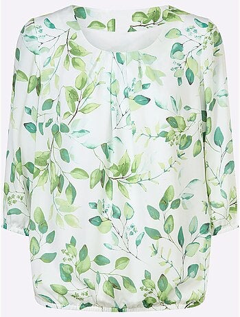 Chemisier En Georgette Affinant - Taille Standard - Witt